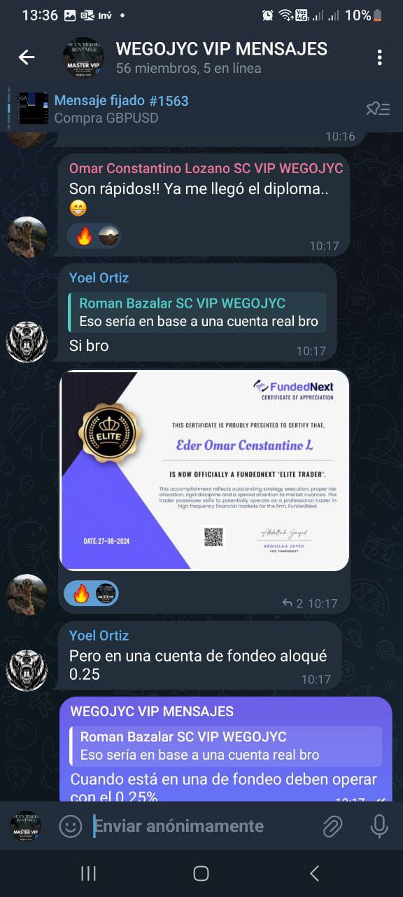 TESTIMONIOS DE TRADING 2