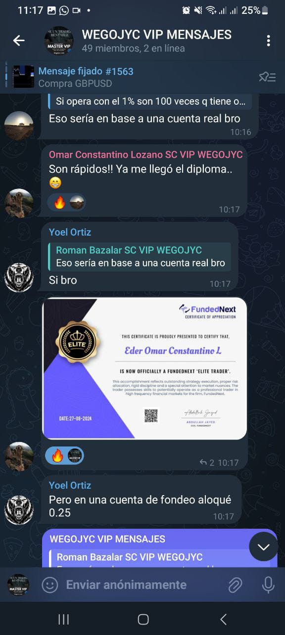 TESTIMONIOS DE TRADING 5